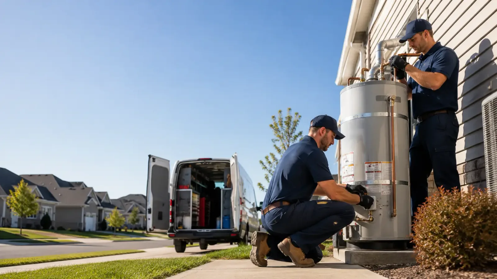 Water Heater Installation in Pennock, MN